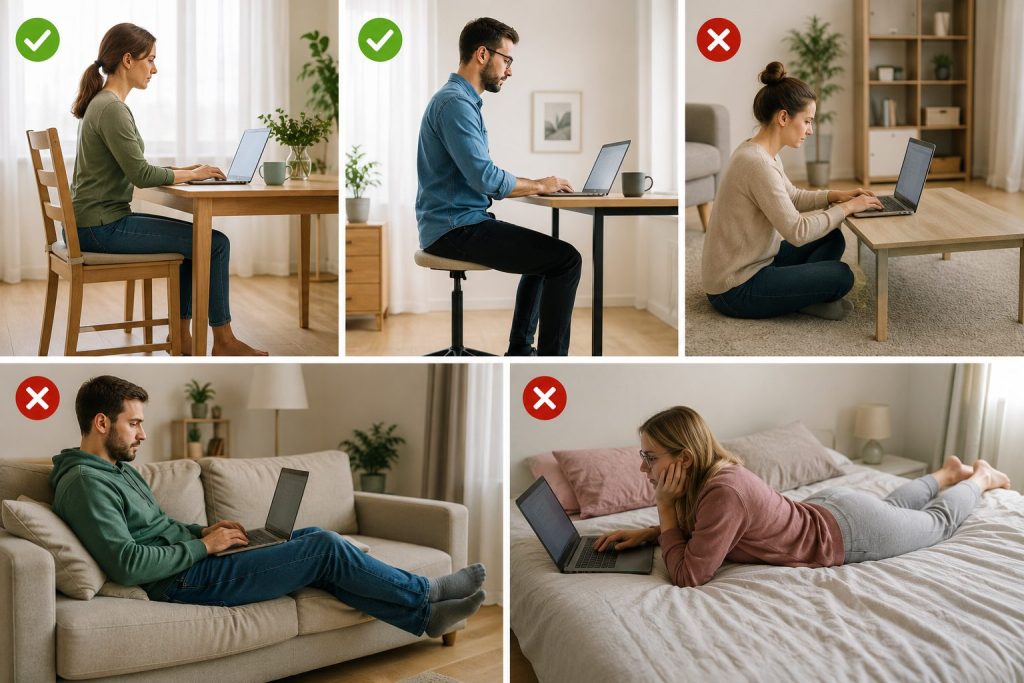 Home office munkaállomás